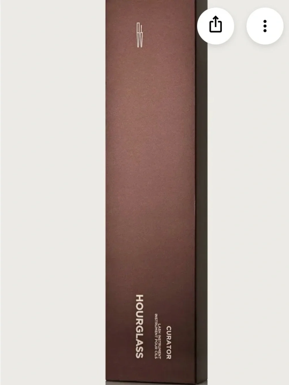 👁️Hourglass Cosmetics CURATOR LASH INSTRUMENT & CURATOR REALIST MASCARA- NIB✨